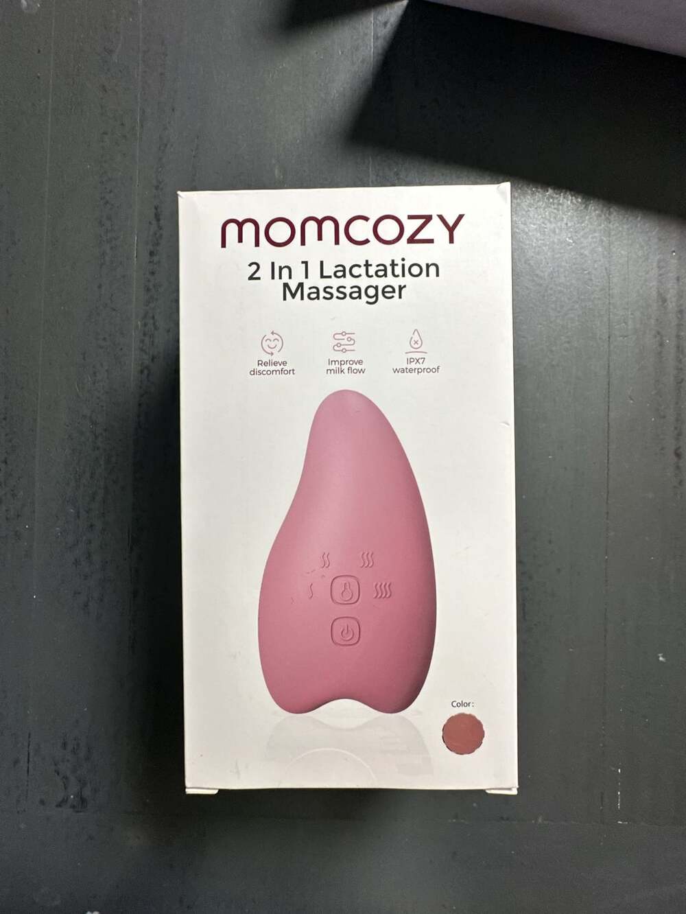 Momcozy 2 In 1 Lactation Massager Pink